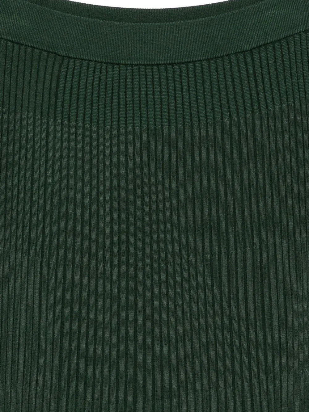 Pleated Rib Midi Skirt - 2