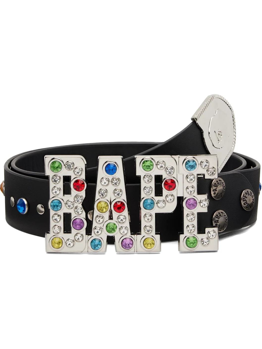 Black Color Stone Belt - 1