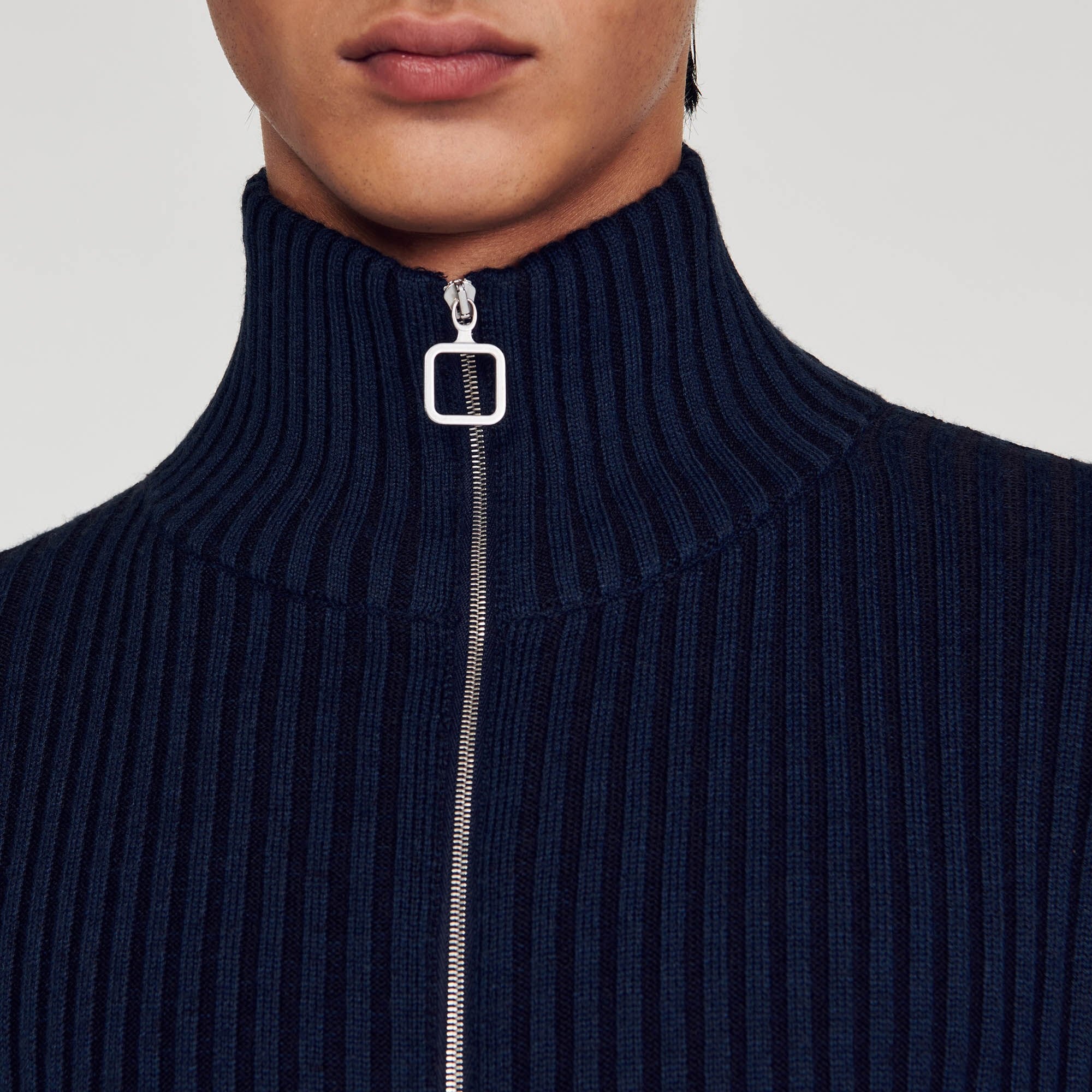 RIBBED CARDIGAN - 4
