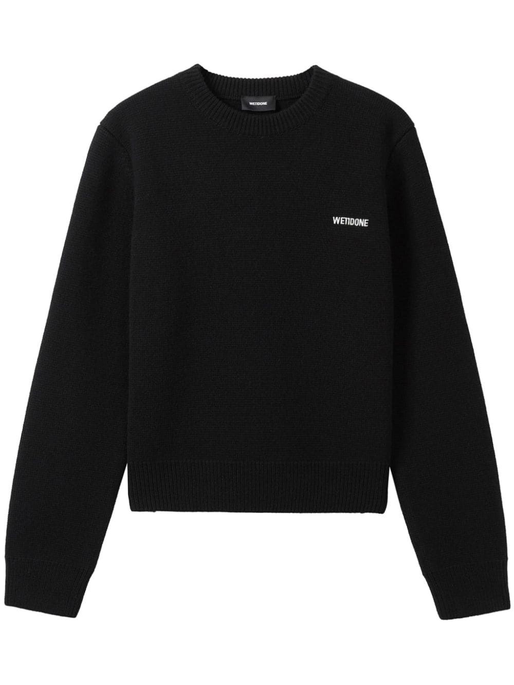 Logo-embroidered jumper - 1