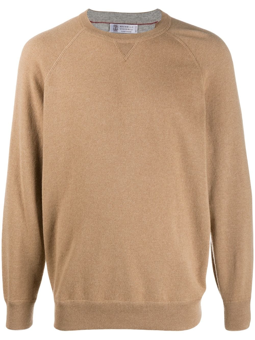 cashmere long sleeve jumper - 1