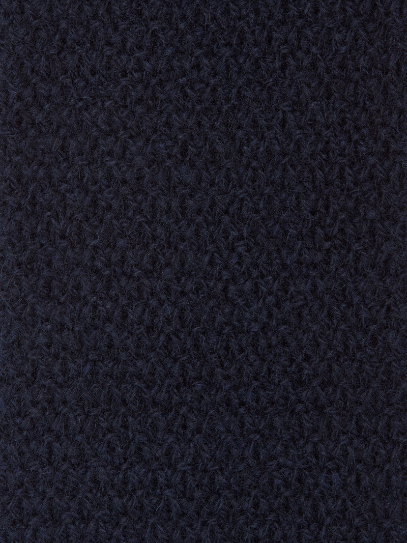 ZEGNA DARK BLUE OASI CASHMERE TIE outlook