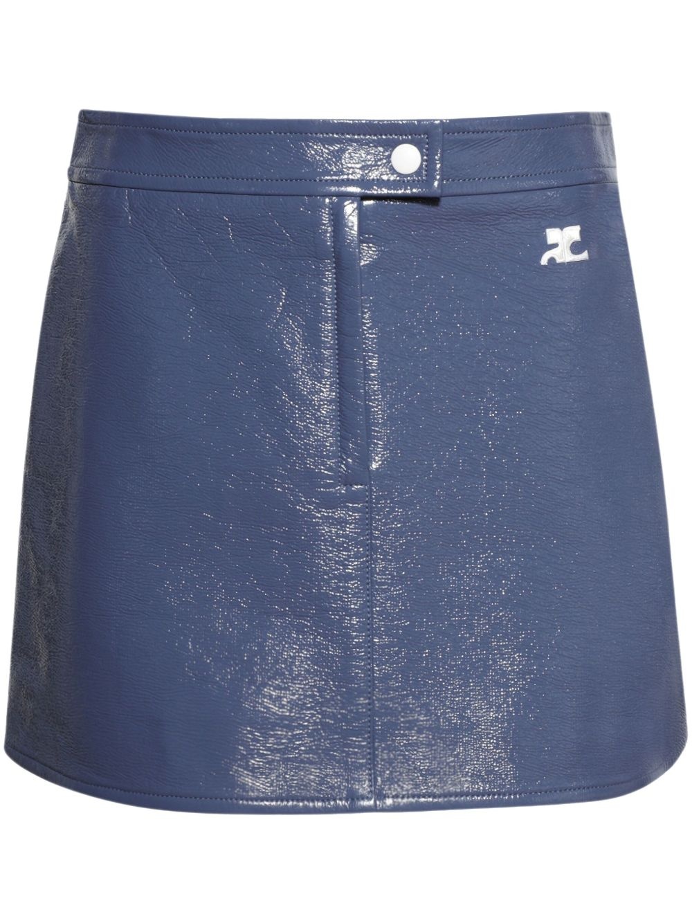logo mini skirt - 1