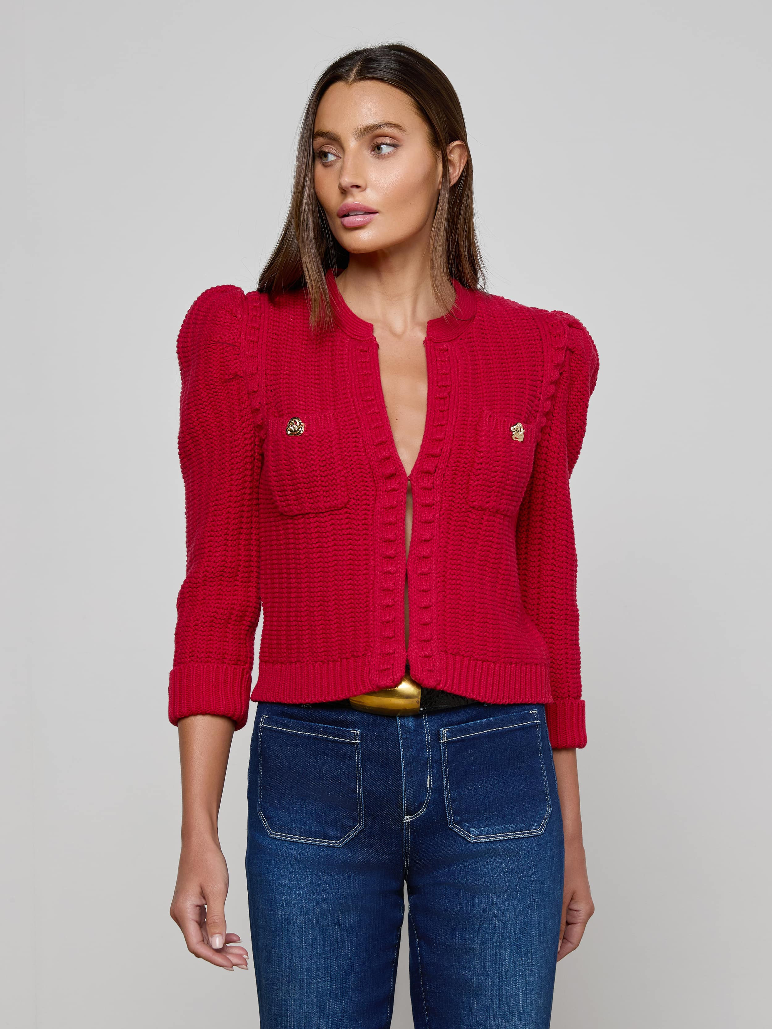 Delli Cropped Cardigan - 2