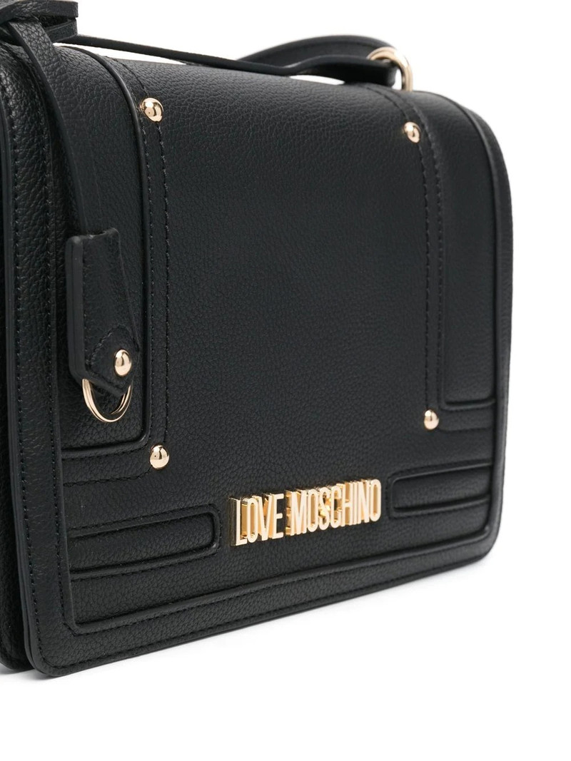 logo-plaque crossbody bag 4