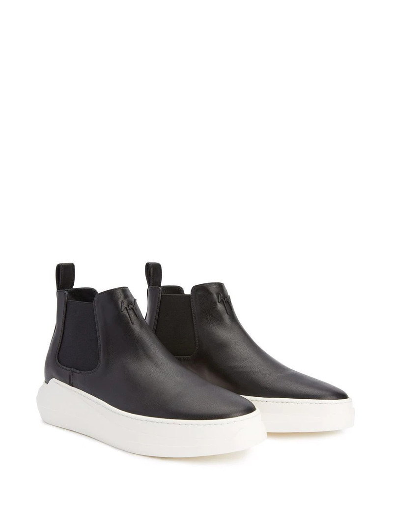 Giuseppe Zanotti Conley leather ankle boots outlook