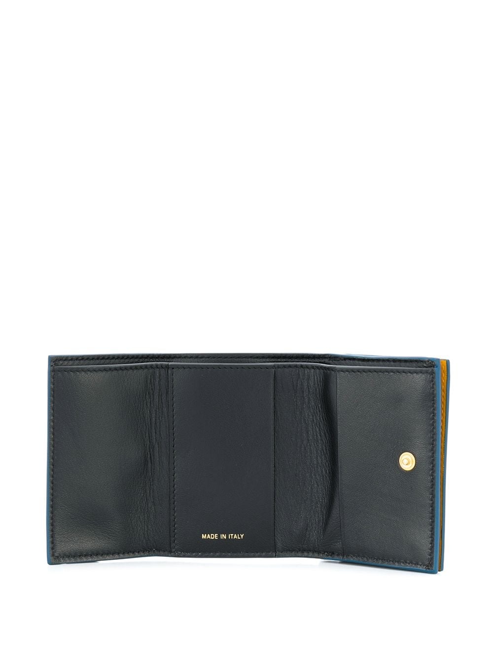 logo print colourblock wallet - 3