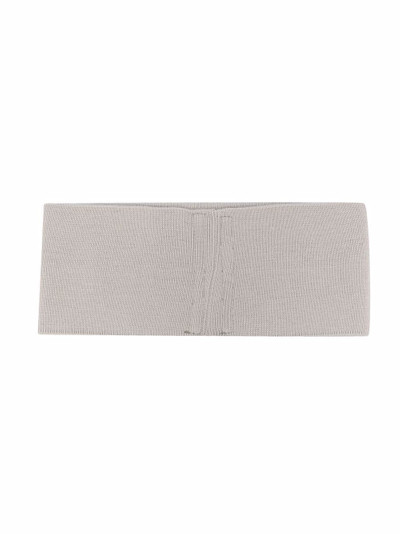 Rick Owens DRKSHDW ribbed-knit headband outlook