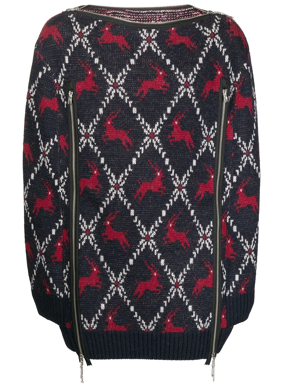 embroidered knit jumper - 1