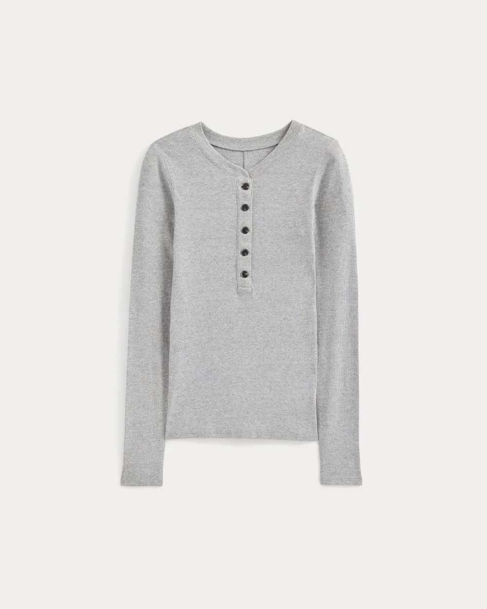 THE LUXE RIB HENLEY - 1