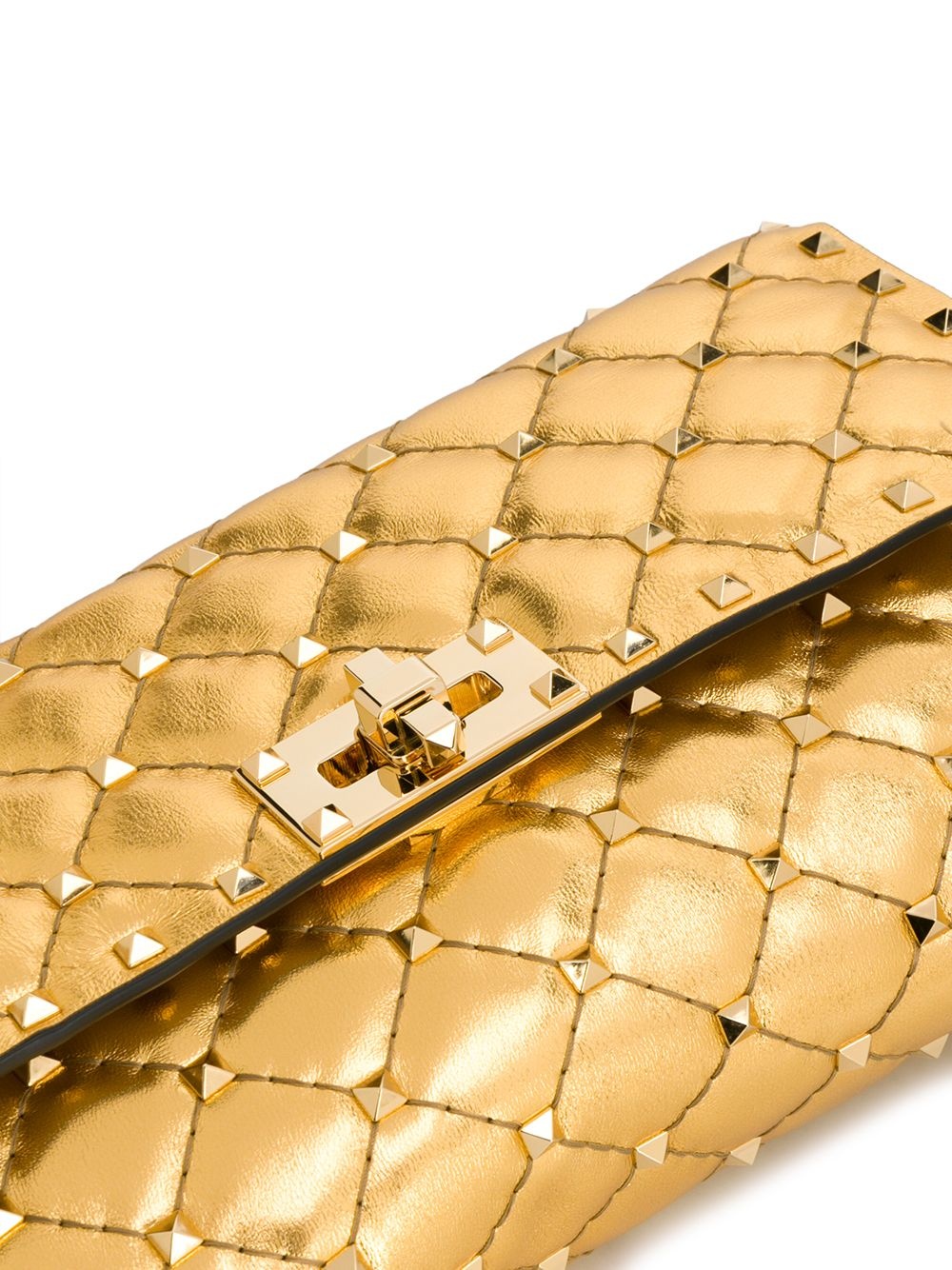 quilted Rockstud shoulder bag - 4