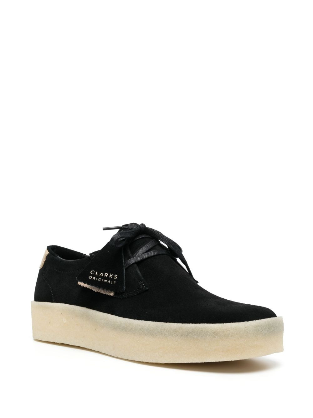 Wallabee lace-up suede loafers - 2