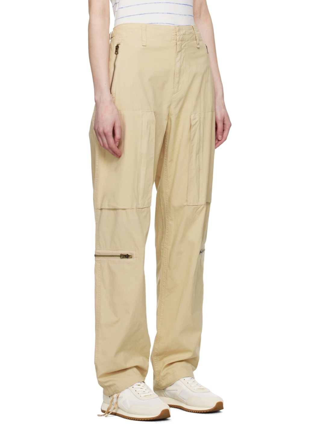 Beige Kai Trousers - 2