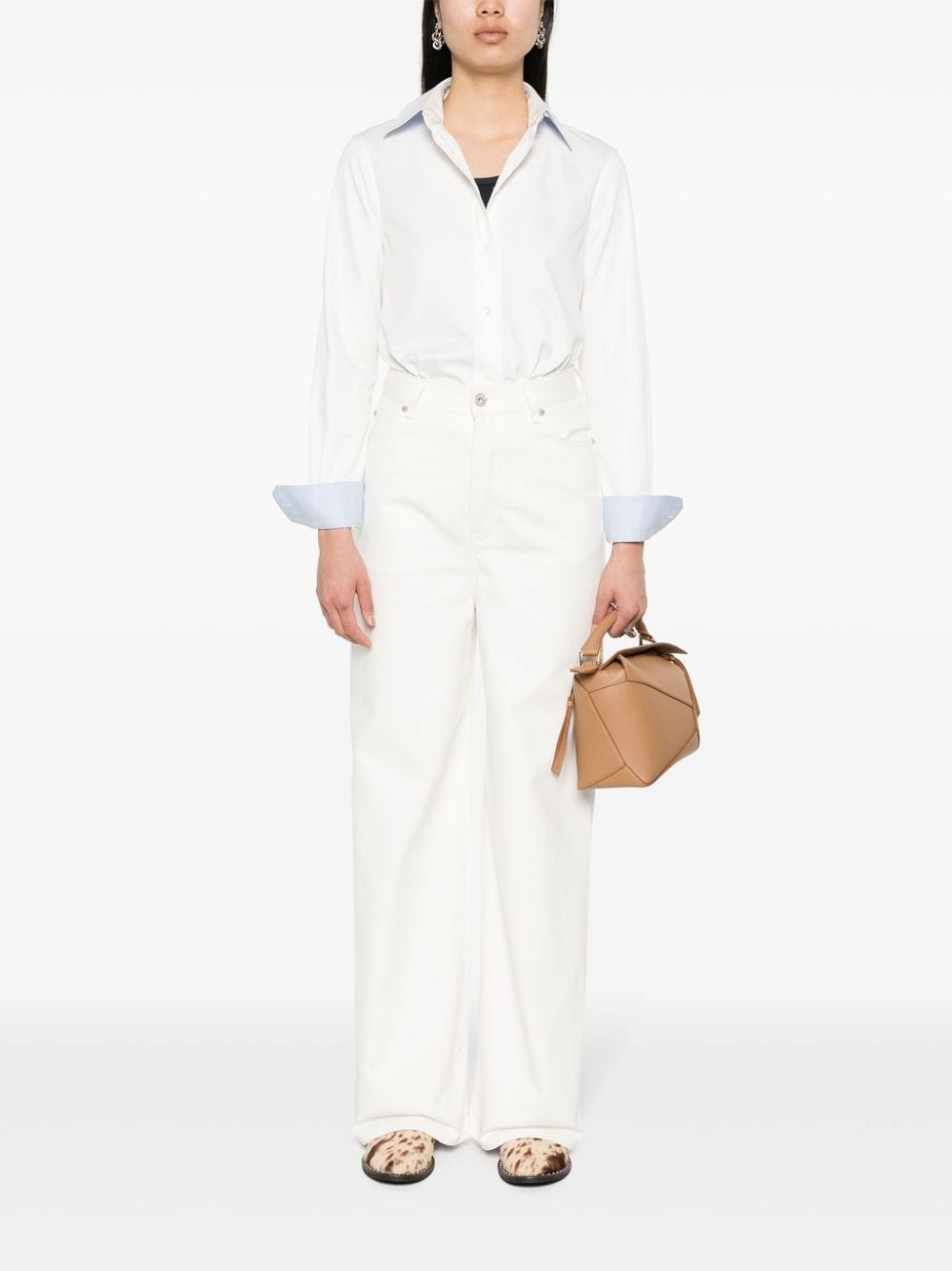 high-rise straight-leg jeans - 2