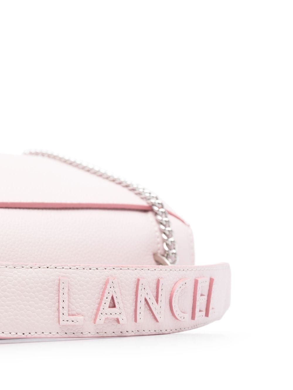 logo-lettering leather tote bag - 4