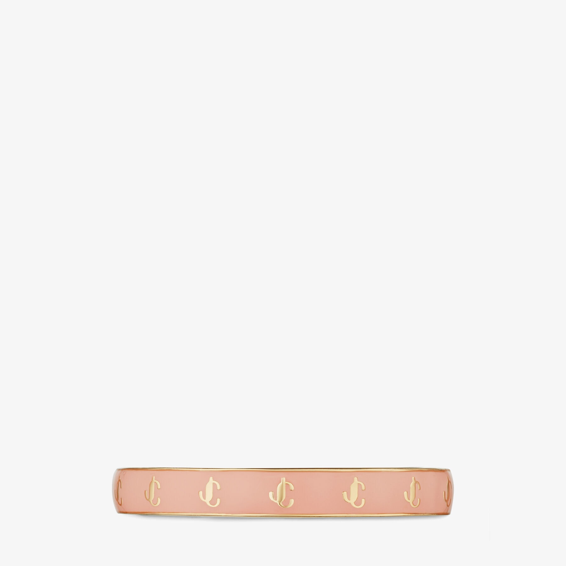 JC Enamel Bangle
Gold-Finish Metal and Blossom Enamel JC Bangle - 3