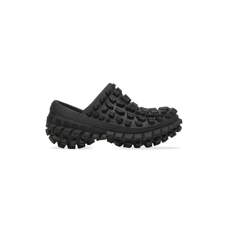 남자의 수비수 Clog 에 검정 - 1