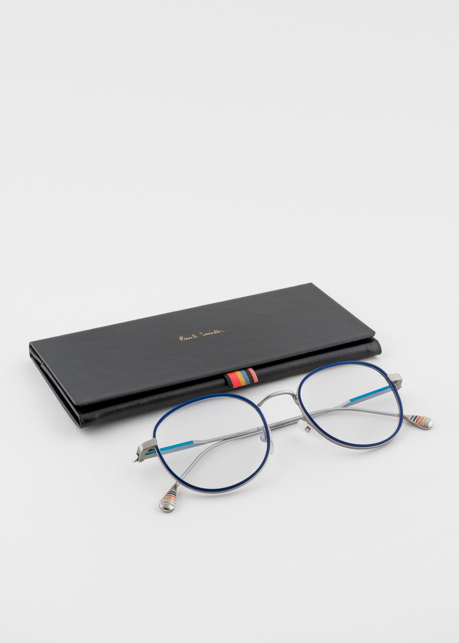 Matte Silver 'Drury' Spectacles - 4