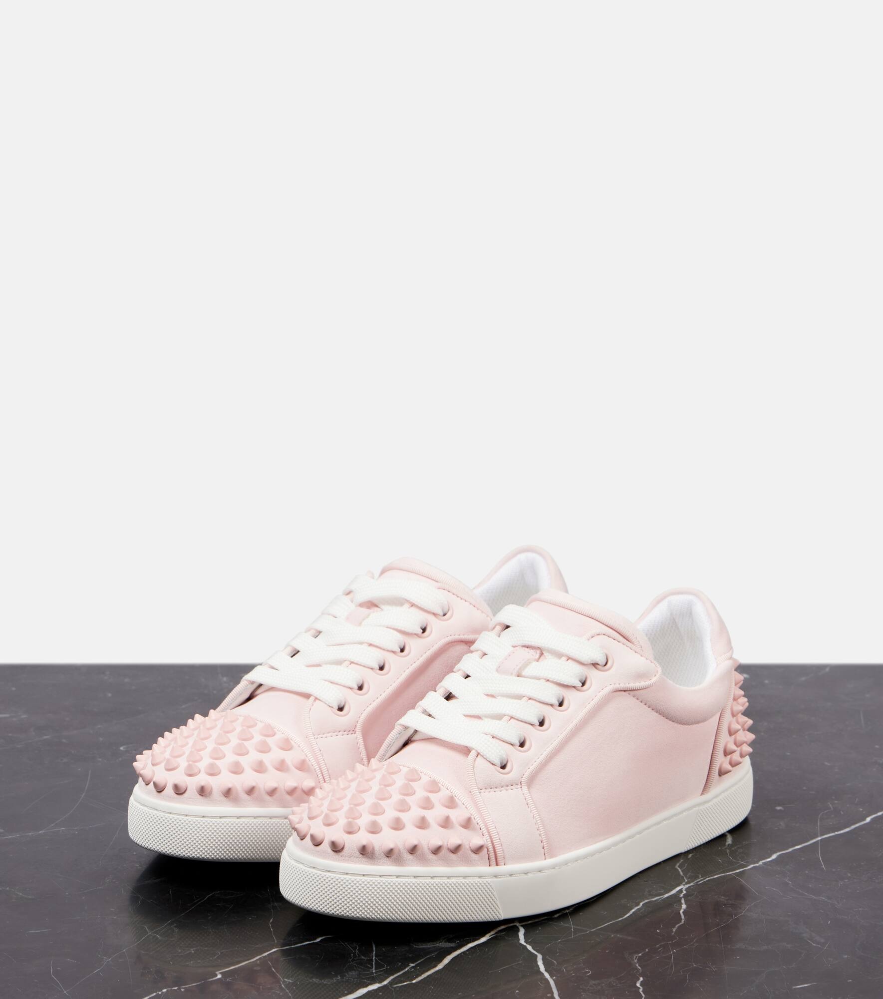 Vieira 2 studded leather sneakers - 5