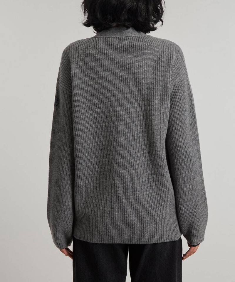 Ribbed Knit Cardigan 4