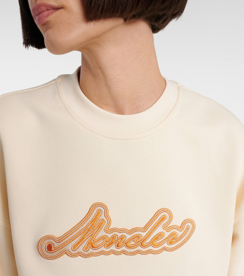 Logo cotton sweatshirt 4