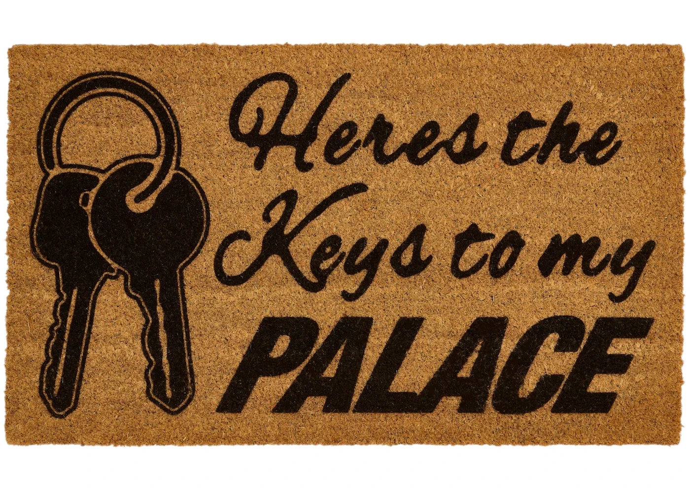 Palace Key To My Door Mat Brown - 1
