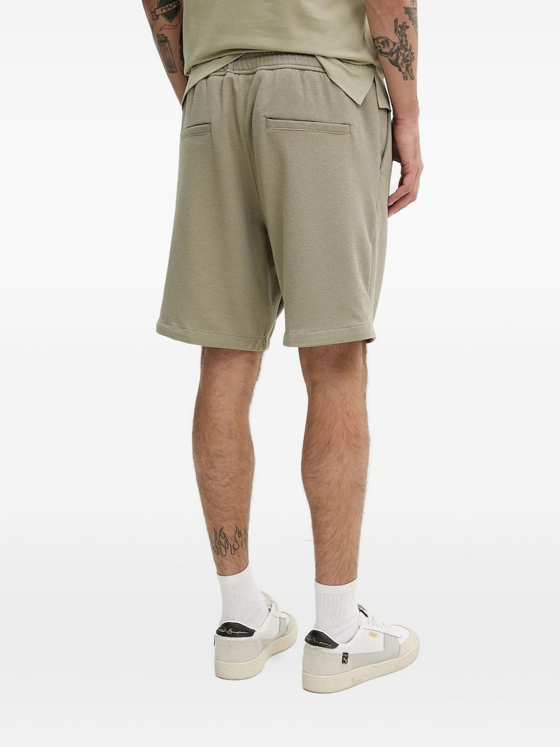 HUGO drawstring textured shorts outlook
