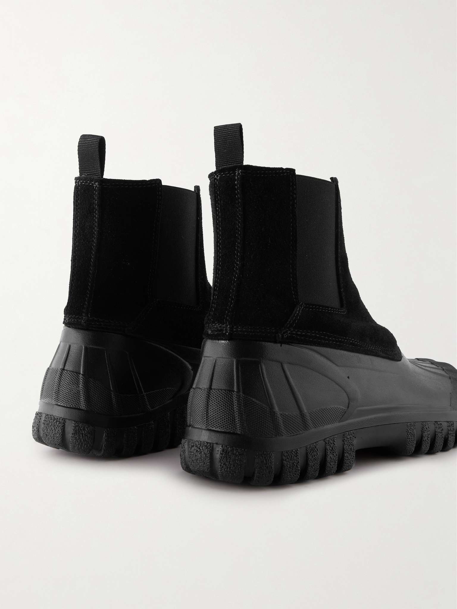 Balbi Suede and Rubber Chelsea Boots - 4