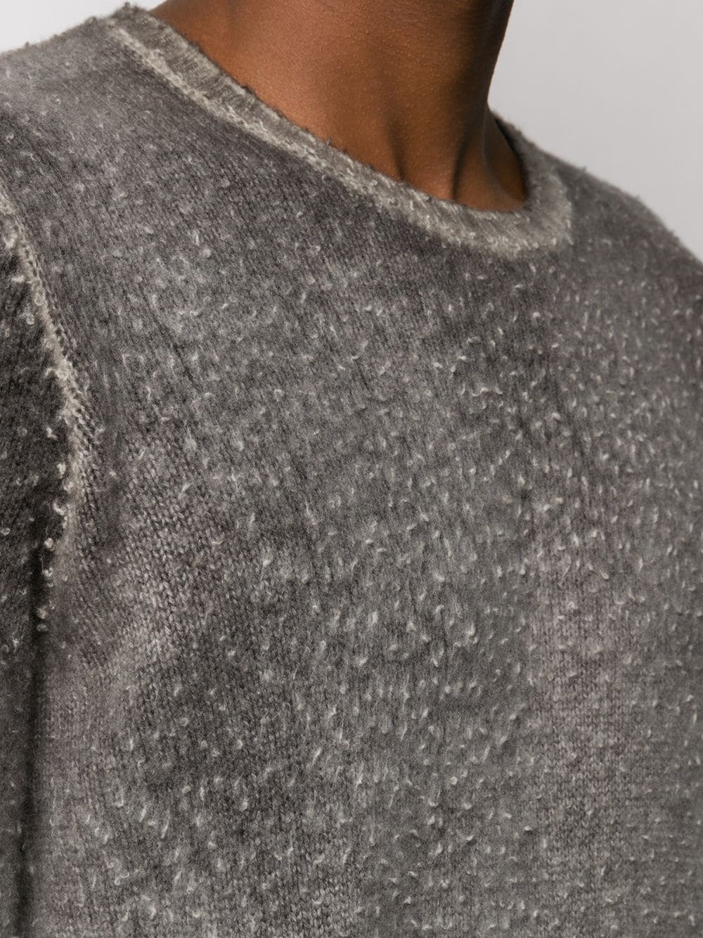 textured cashmere-blend jumper - 5