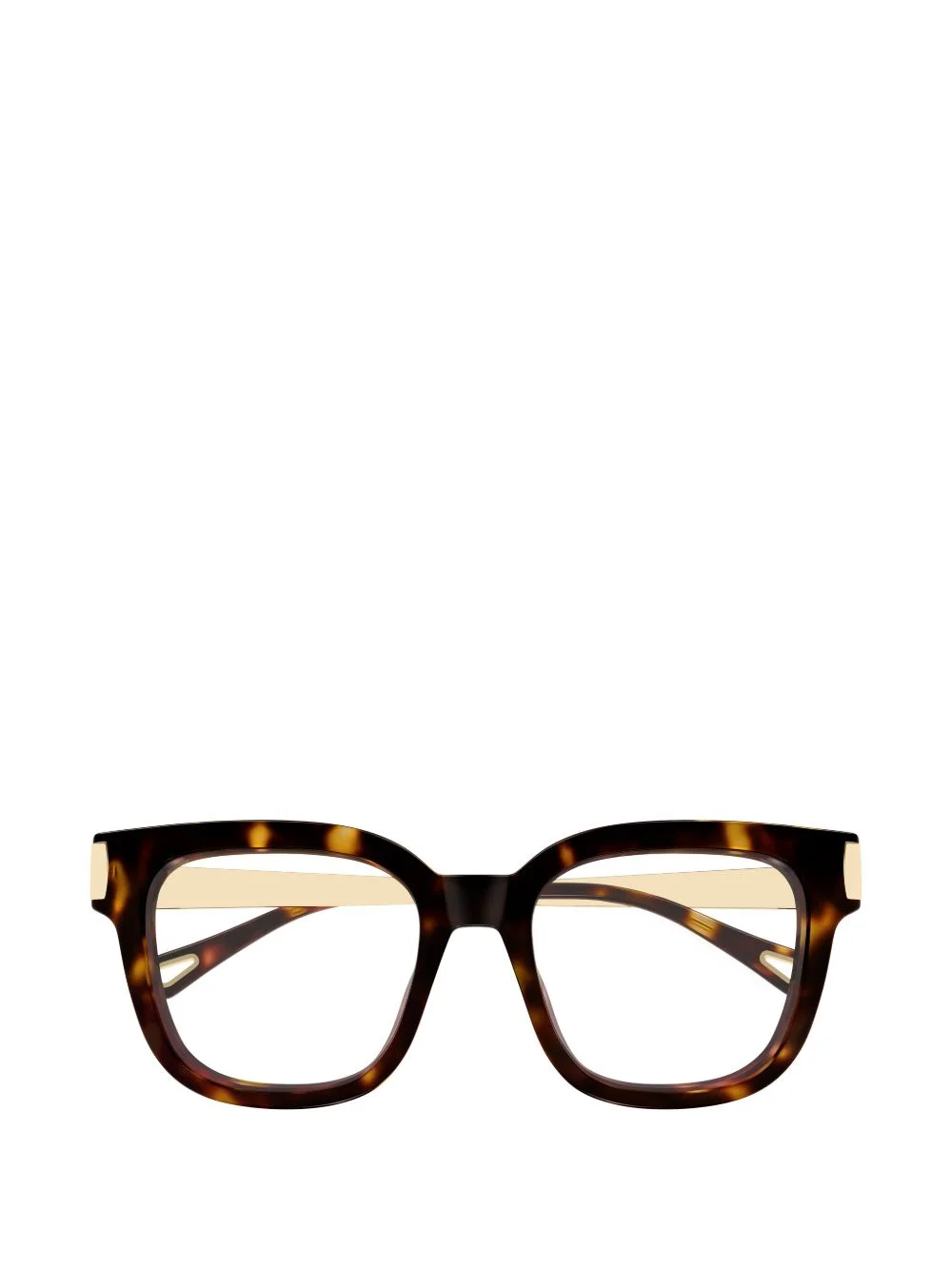 square-frame glasses - 1