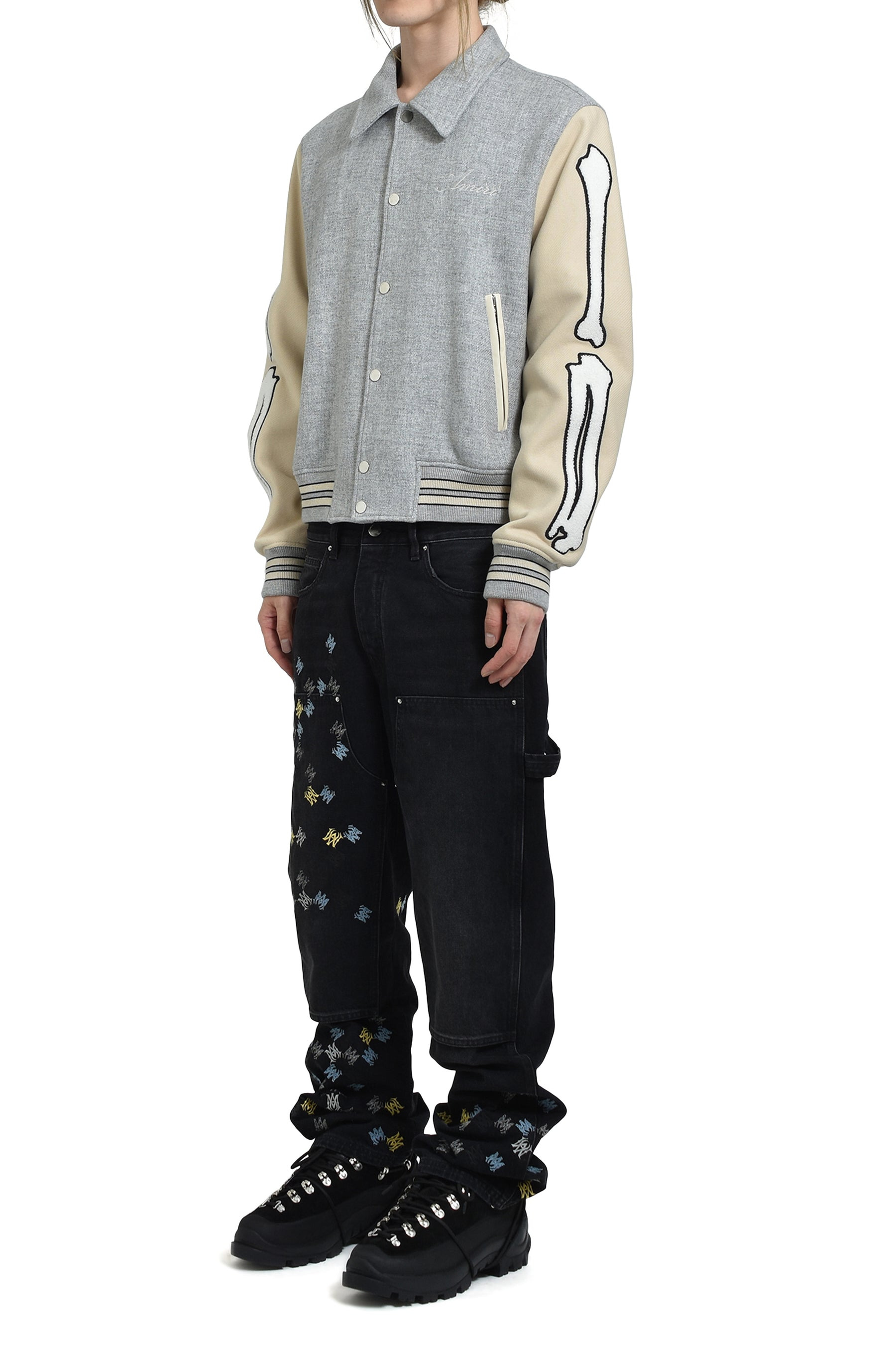 MA QUAD EMBROIDERED CARPENTER / BLK - 4