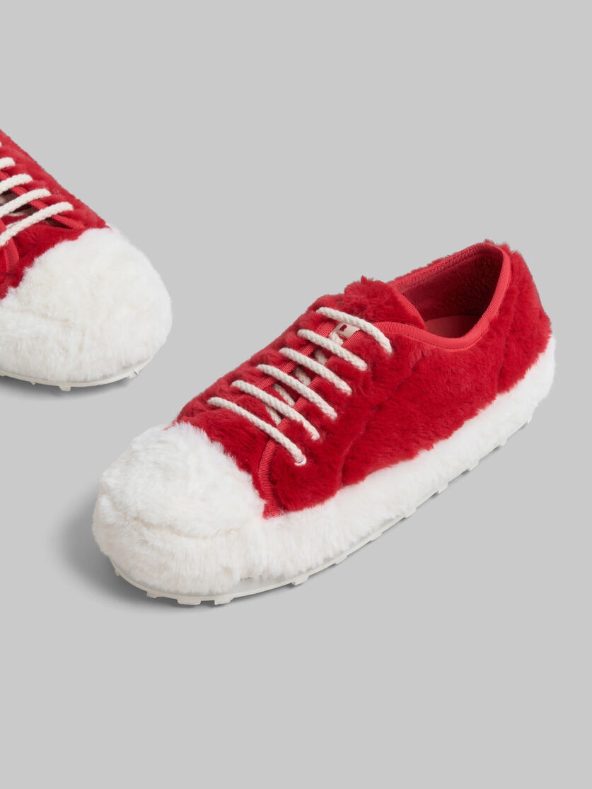 RED TEDDY TENNIS SNEAKER - 5