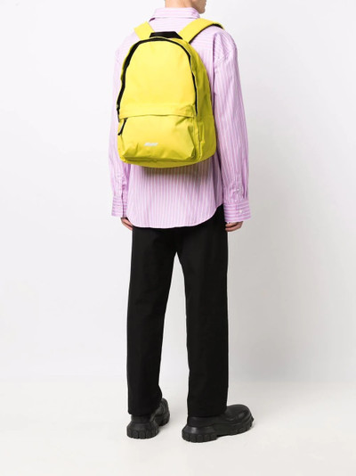 MSGM medium logo-print backpack outlook