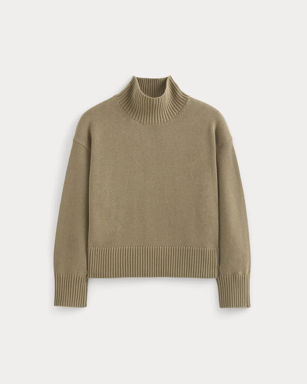 THE BOXY TURTLENECK IN EVERYDAY COTTON - 1