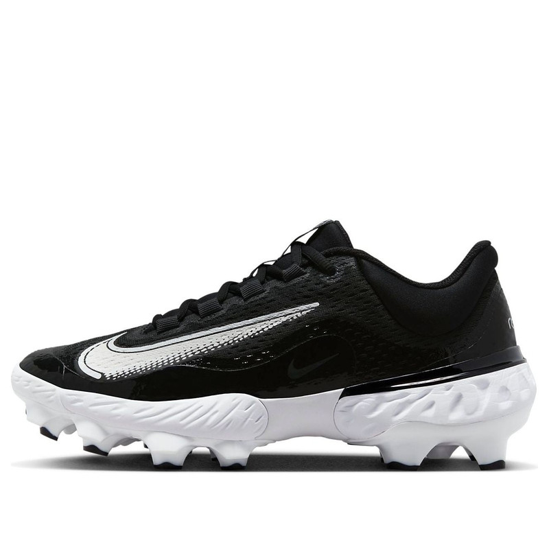 Nike Alpha Huarache Elite 4 Low MCS 'Black White' FD6221-001 1