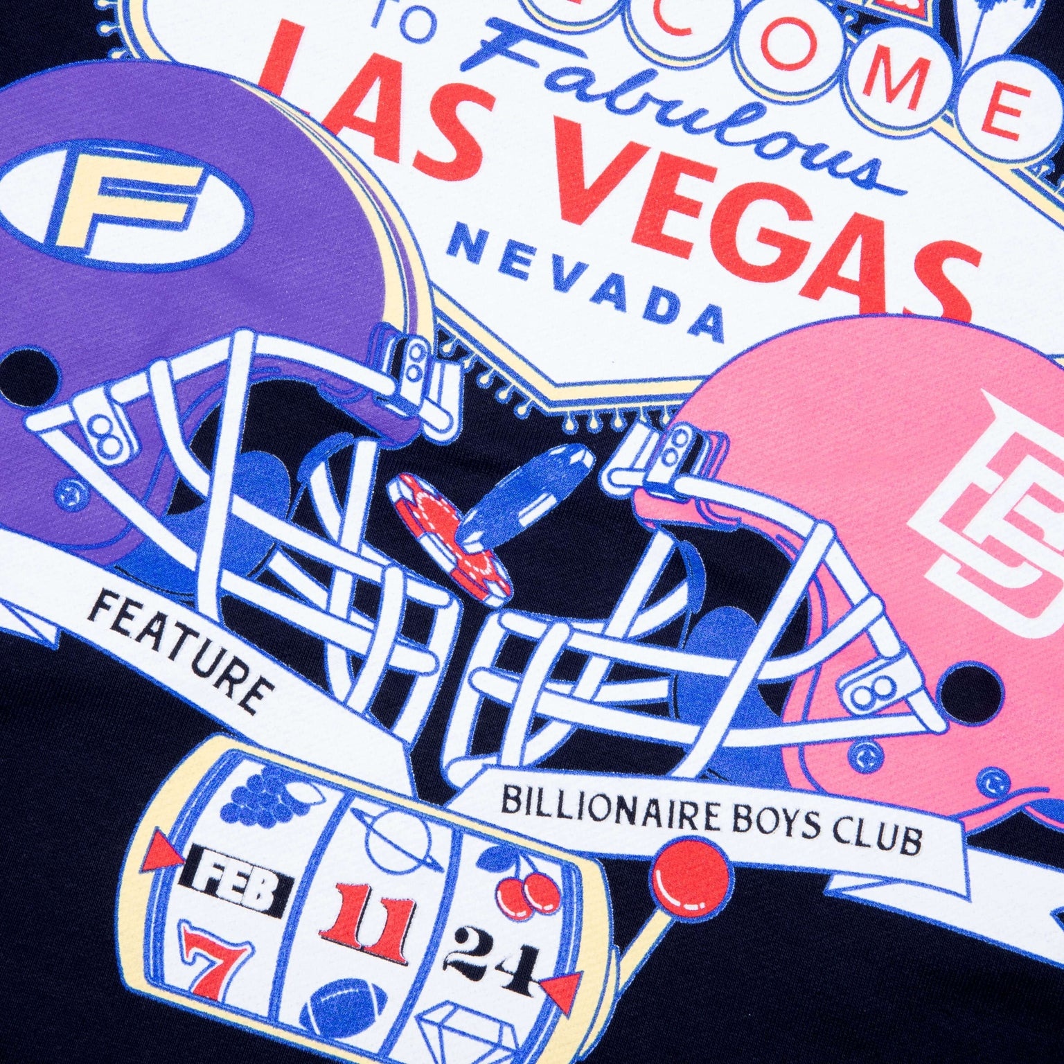 FEATURE X BILLIONAIRE BOYS CLUB LAS VEGAS HOODIE - BLACK - 11