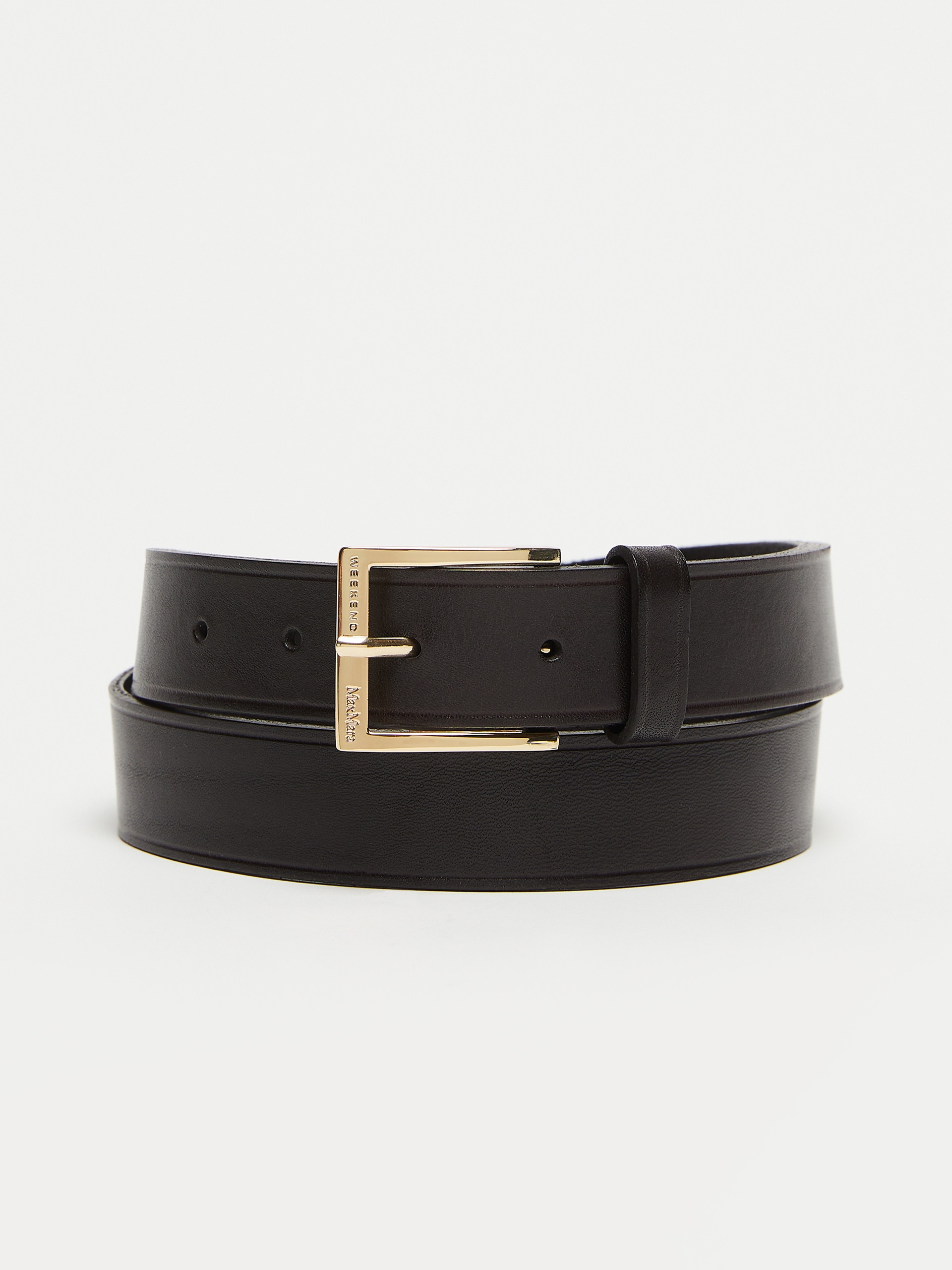 NIGELLA Basic leather belt - 1
