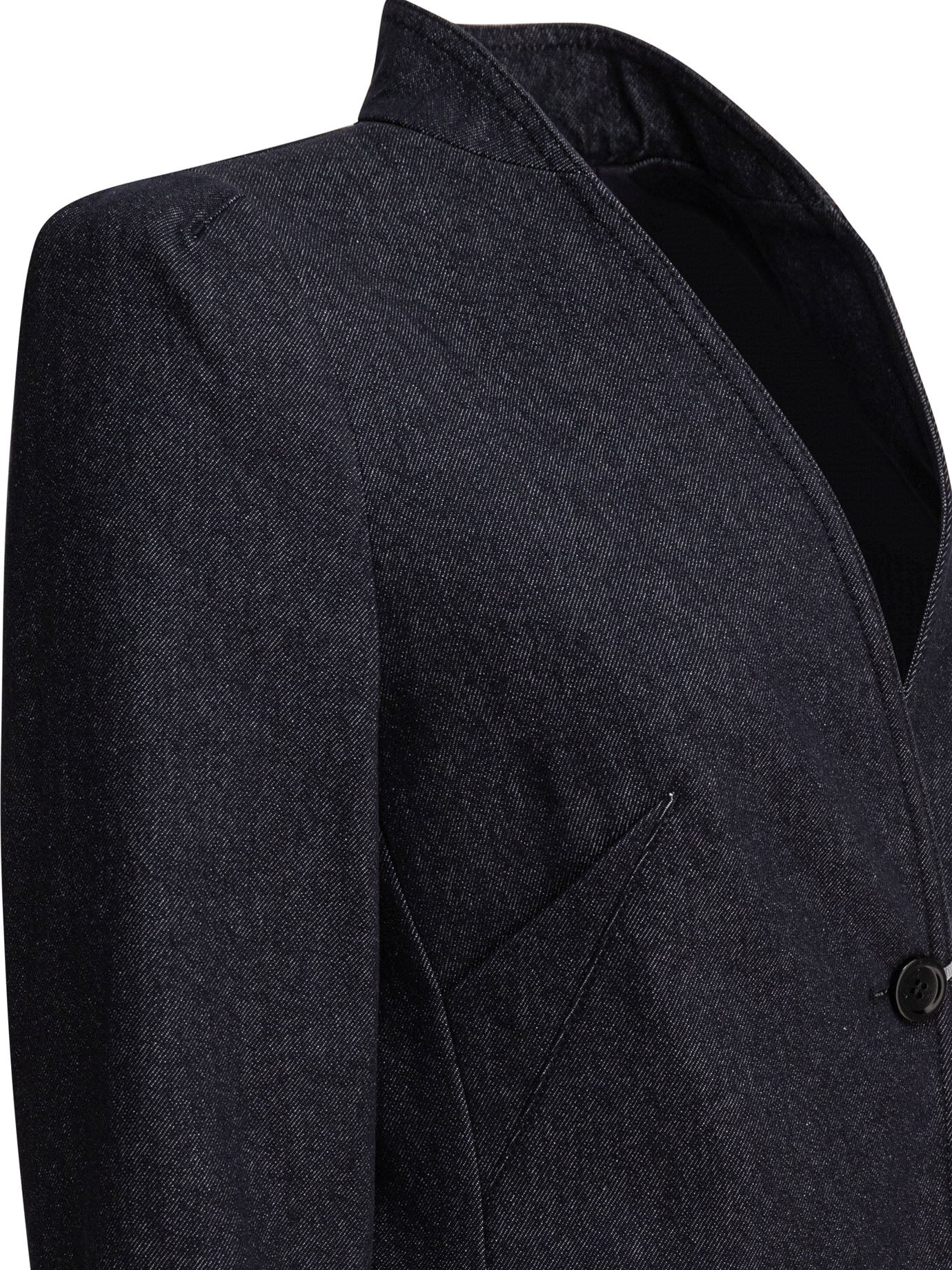 Max Mara Denim-effect Blazer - 3