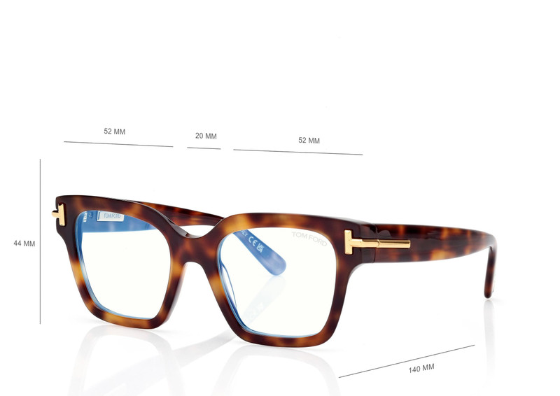 ICON BLUE BLOCK SQUARE OPTICALS 4