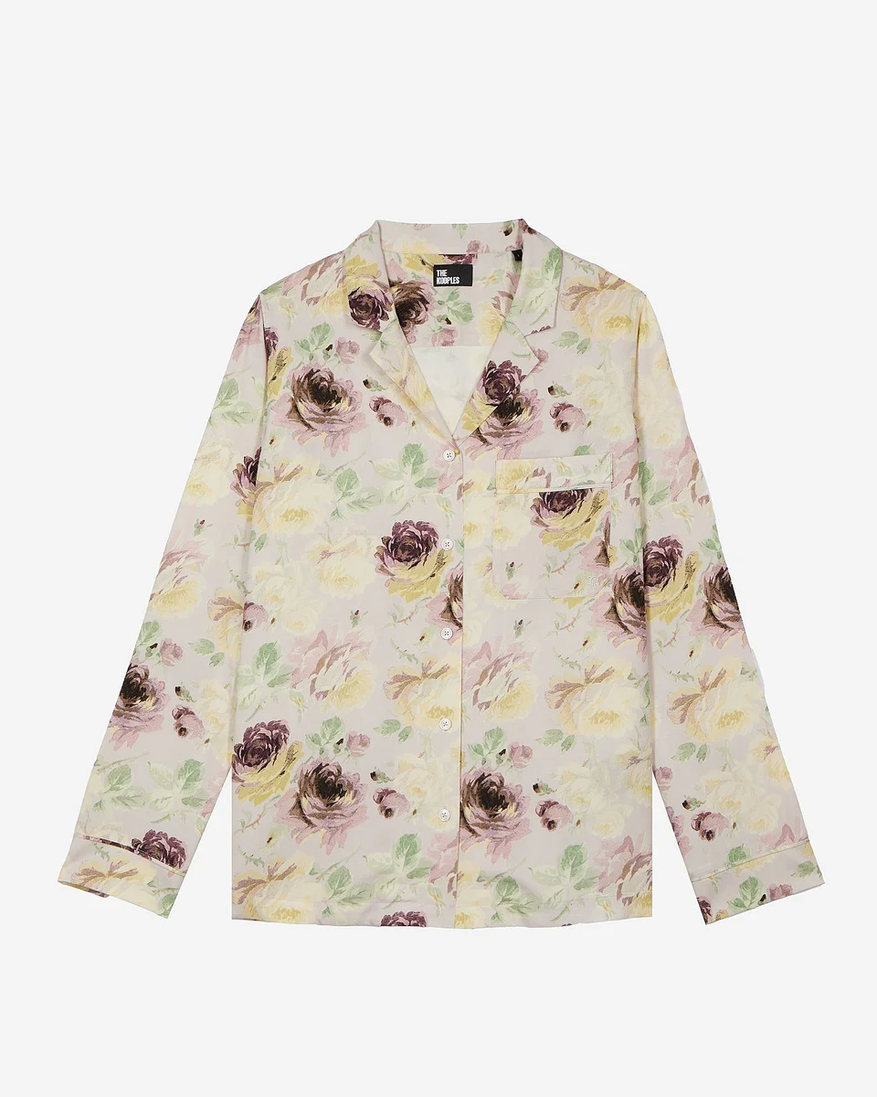 FLORAL PRINT SHIRT - 1