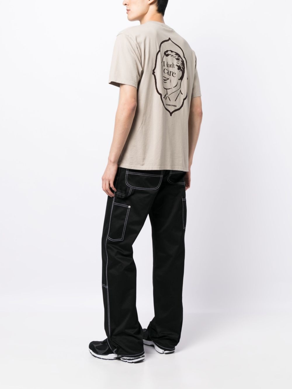 slogan-print cotton T-shirt - 2
