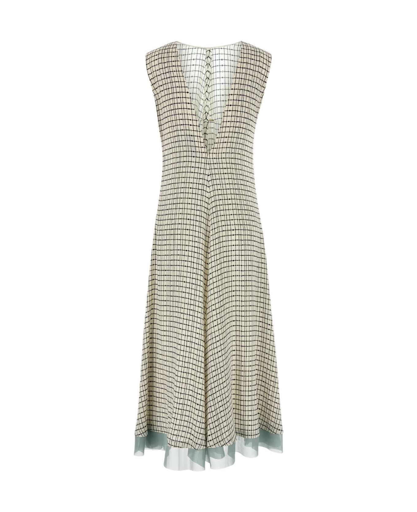 Printed Crepe Dress - 2
