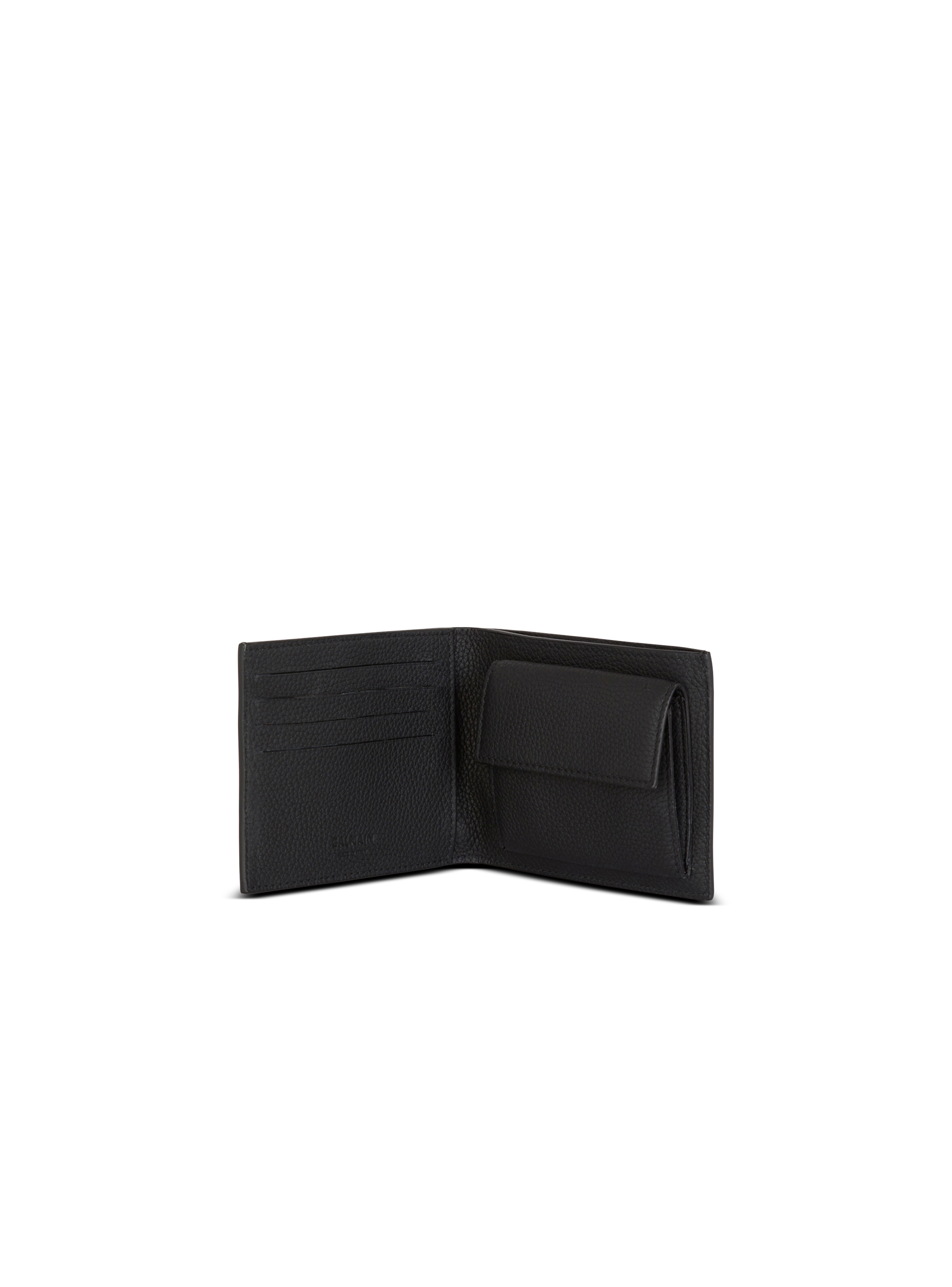 Leather flap wallet - 2