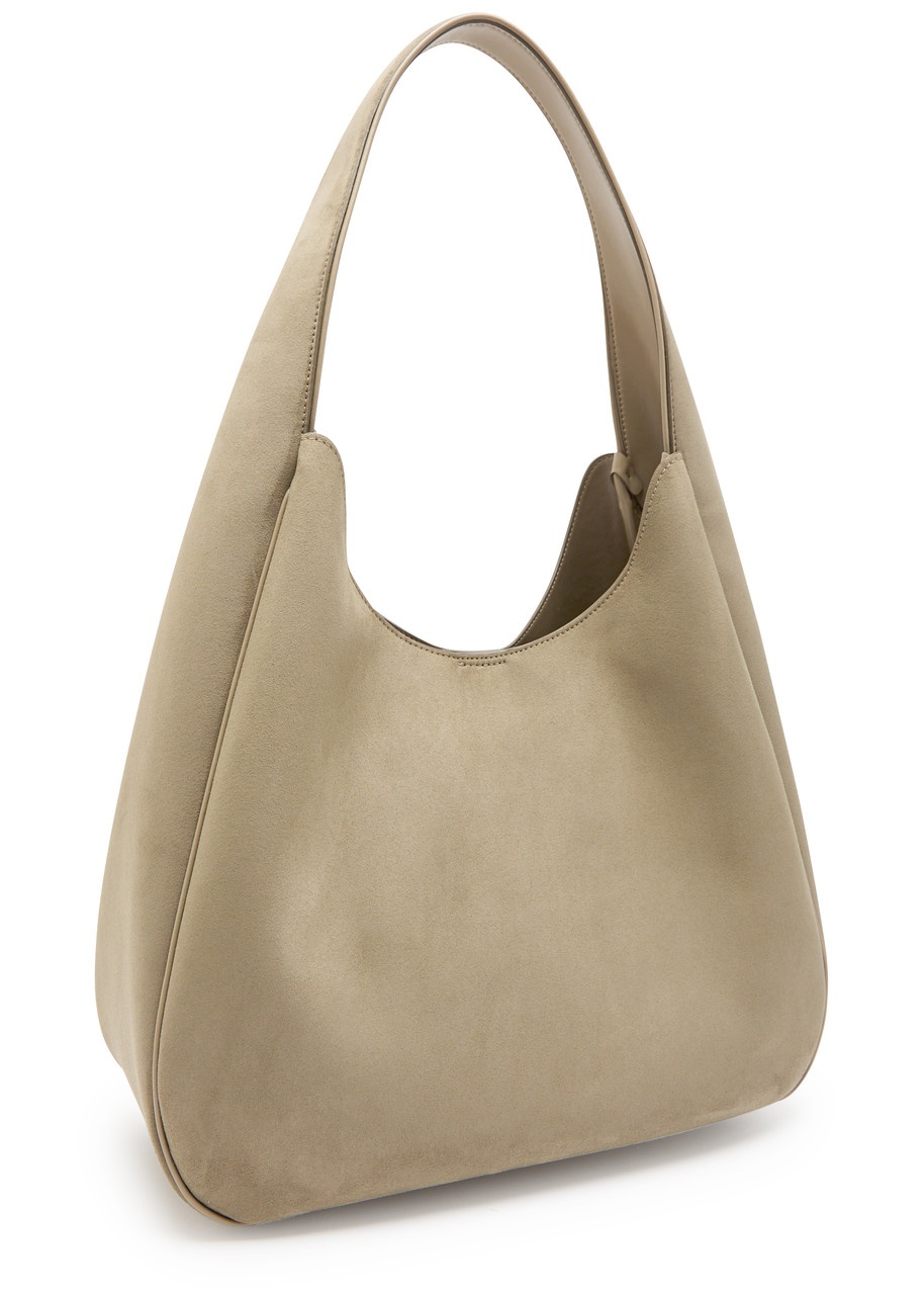 Stella Mccartney Logo Faux Suede Shoulder bag - 2