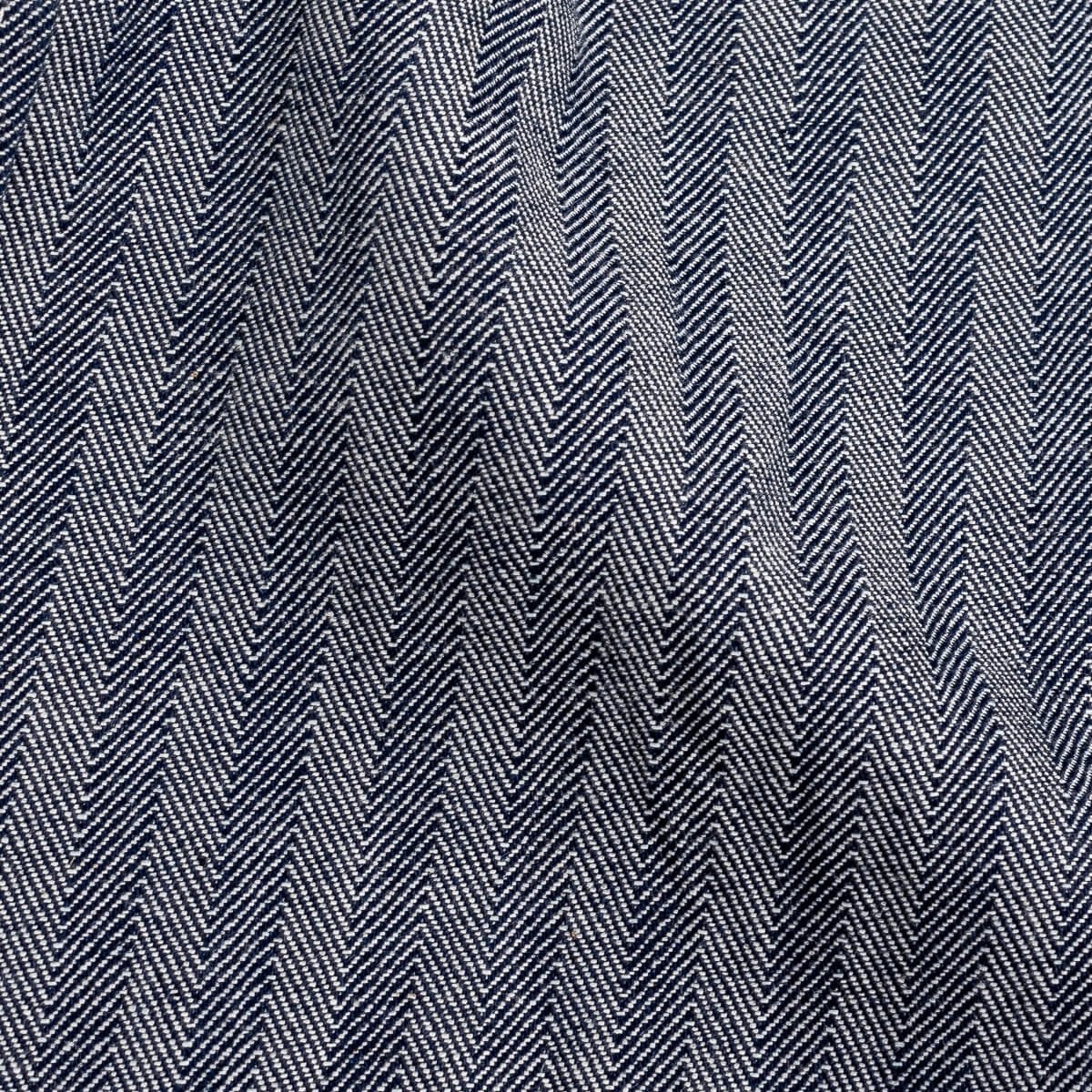 IHSH-308-IND 12oz Herringbone Work Shirt - Indigo - 10