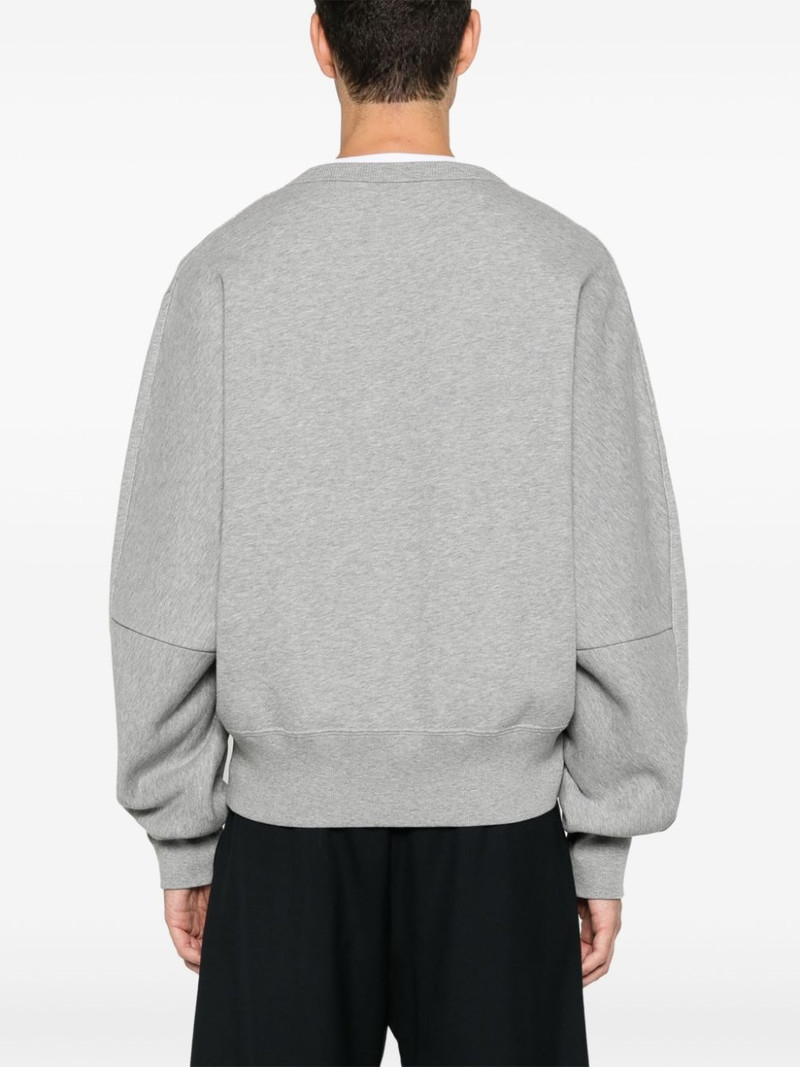 logo-print cotton sweatshirt 4