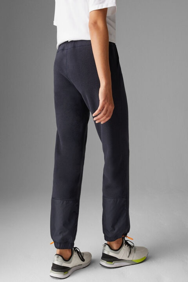 Eila Fleece pants in Dark blue 3