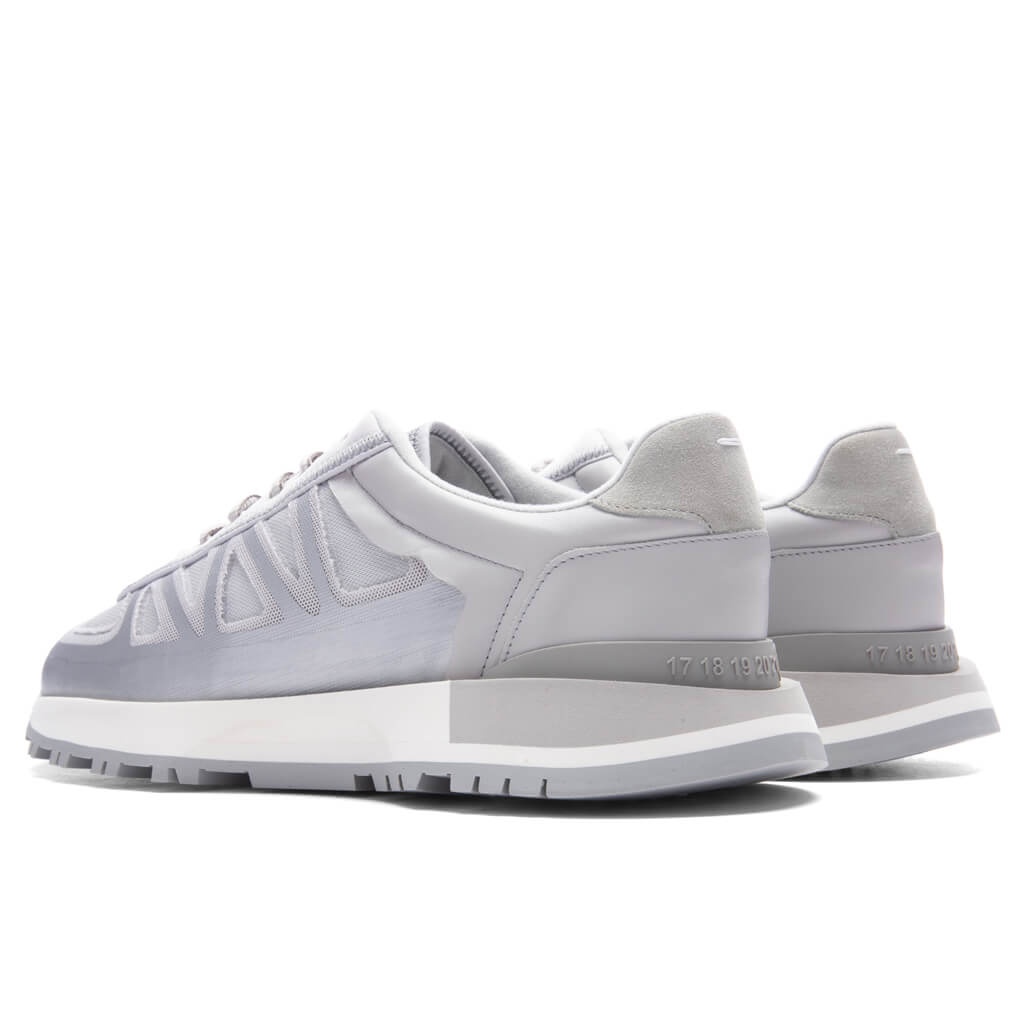 50/50 RUNNER SNEAKERS - SILVER - 3