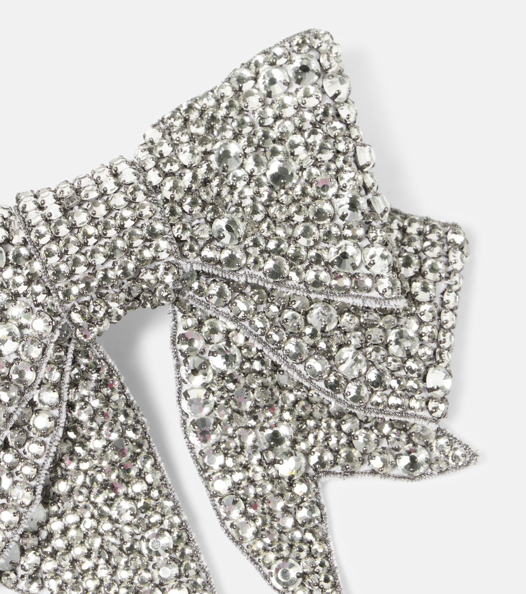 Belle Bow crystal-embellished barrette - 3