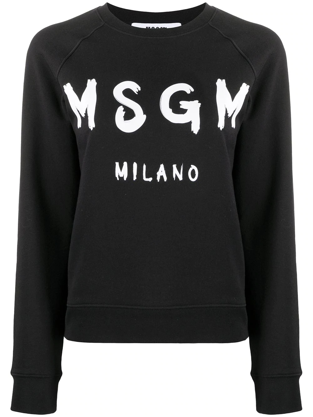 logo print raglan sweatshirt - 1